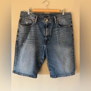 Levi's Men's Light Blue Jean Shorts waist 36